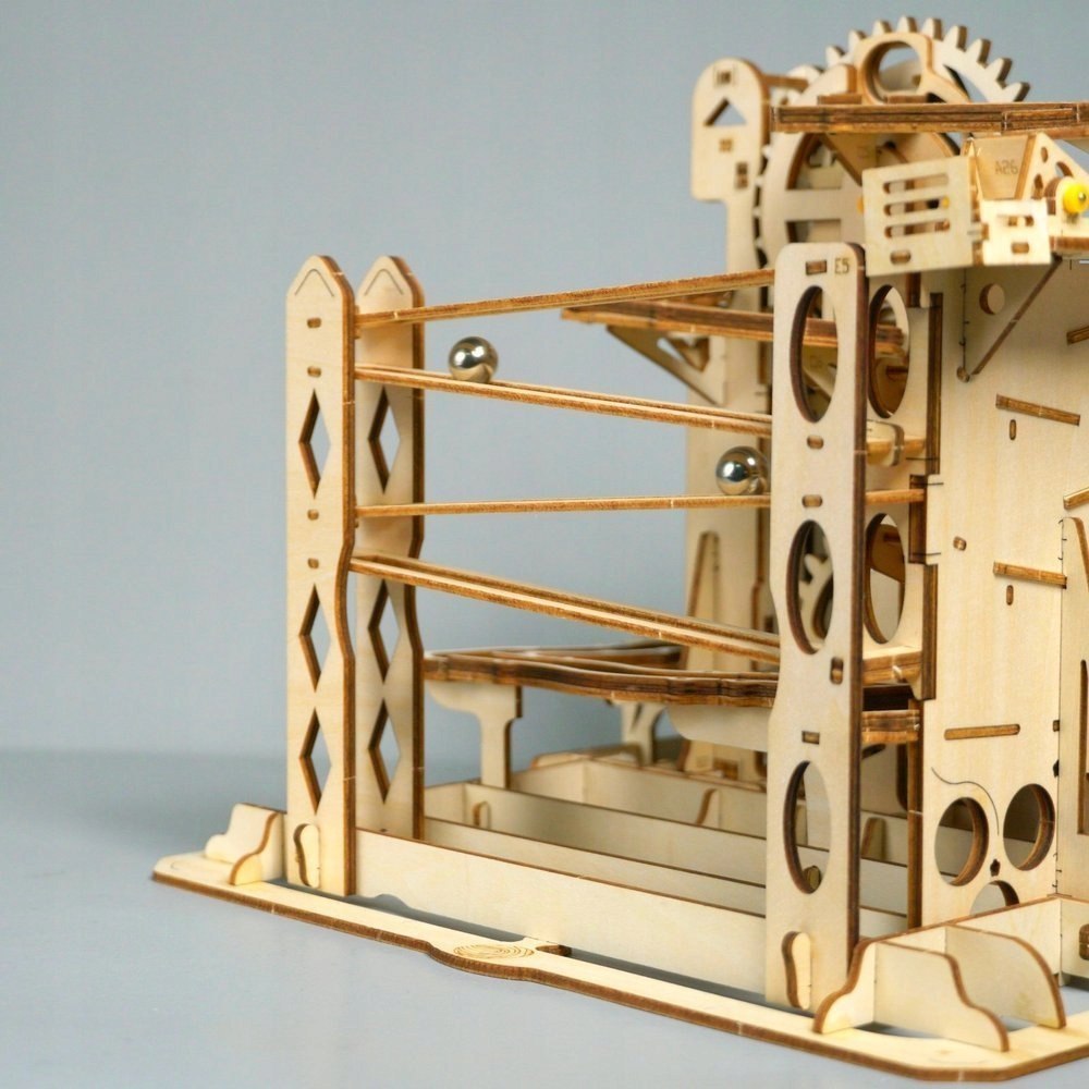 Drewniany Tor Mechaniczny Robotime puzzle 3D